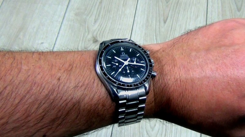 Omega at wrist