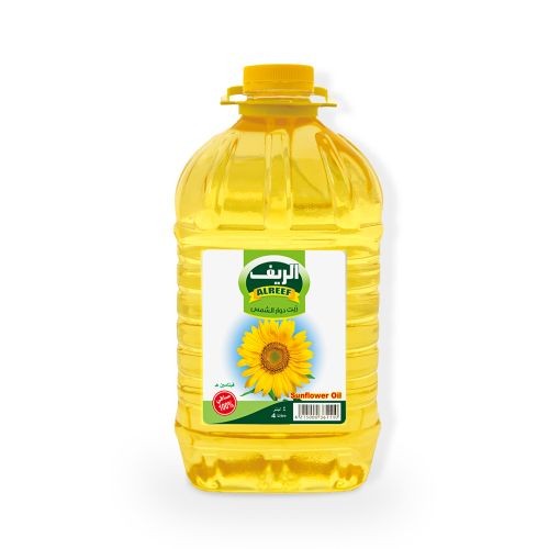 Al Reef Sunflower Oil, 4 Liter Size