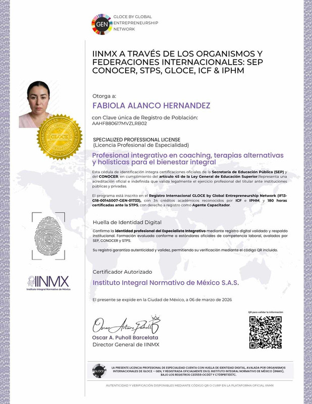 Certificado profesional FHA Belleza Integral — documento 4