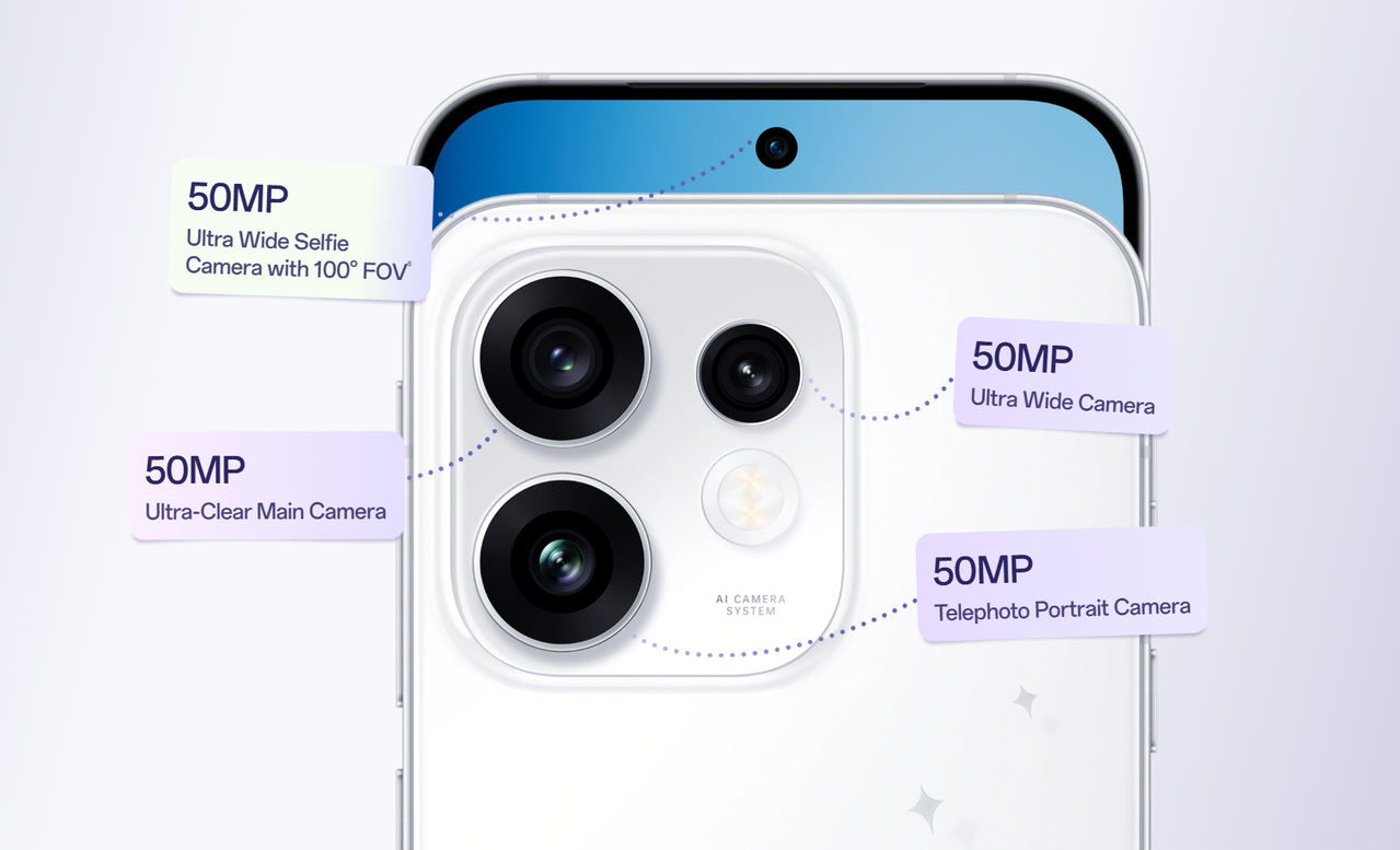 Powerful 50MP Ultra-Clear Main Camera