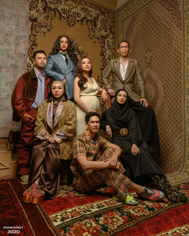 Dimas Beck bersama anggota Bukan Bintang Biasa (BBB) lainnya.