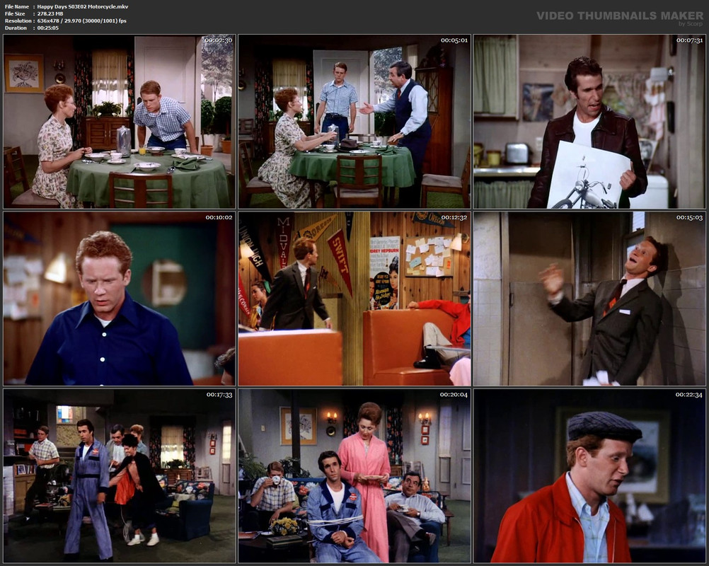Happy Days S03E02 Motorcycle.mkv