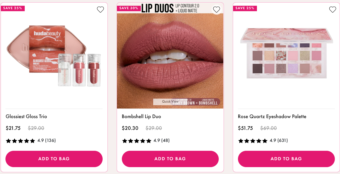 عروض الصيف من هدى بيوتي خصم 30% على المكياج والمستحضرات بأنواعها