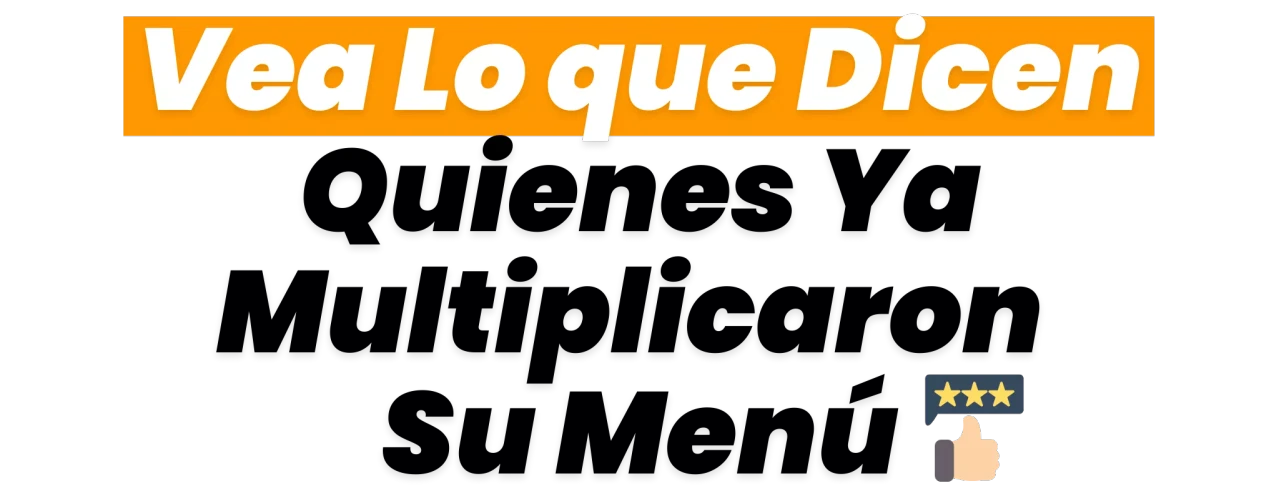 Vea la opinión de quienes compraron nuestras recetas