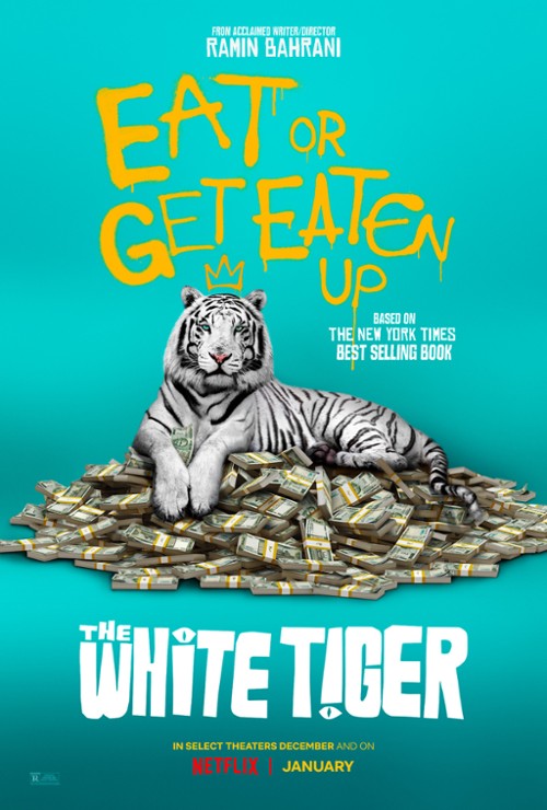 Biały Tygrys / The White Tiger (2021)  PL.1080p.NF.WEB-DL.X264-J / Polski Lektor