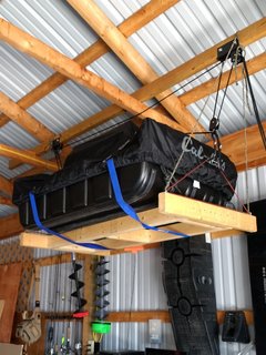 ice sled on kayak hoist2