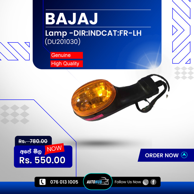 LAMP -DIR.INDCAT:FR-LH:LMP BASE BLK+MFR