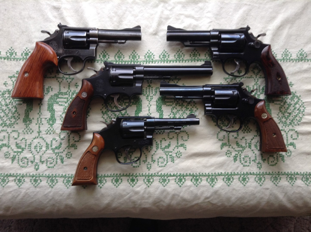 K38 CM, 19-2, K38 TM, 15-3, 10-7 (Large)