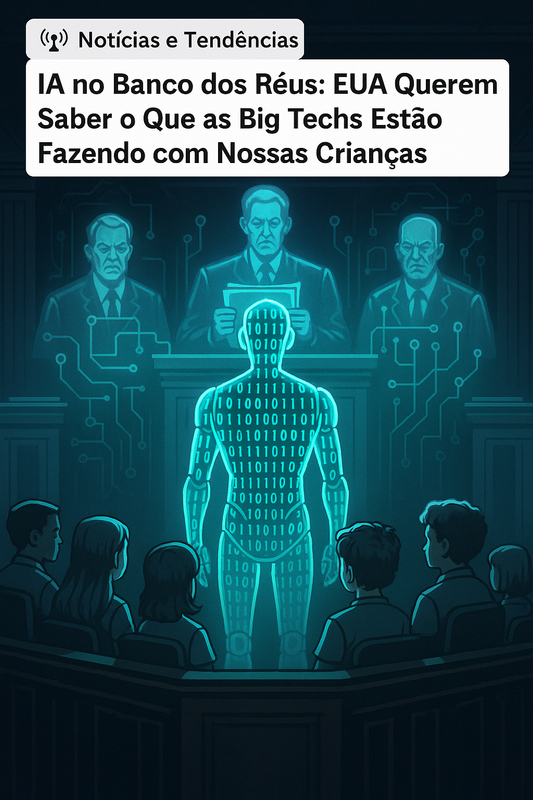 IA no Banco dos Réus: EUA Querem Saber o Que as Big Techs Estão Fazendo com Nossas Crianças