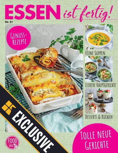 Cover: Foodkiss Essen ist fertig Magazin No 21 2024