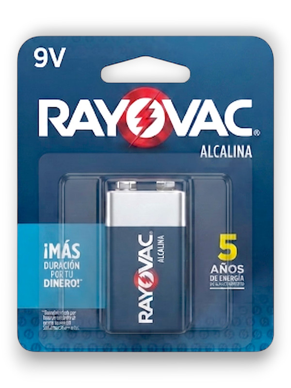 Rayovac Alcalina 9V