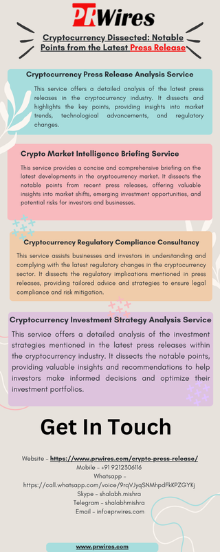 Cryptocurrency Dissected Notable Points from the Latest Press Release