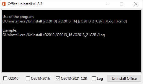 Office Uninstall 1.8.3