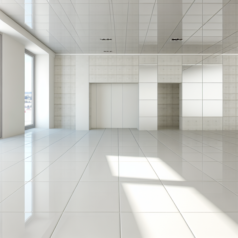 Глянцевая плитка в современном интерьере