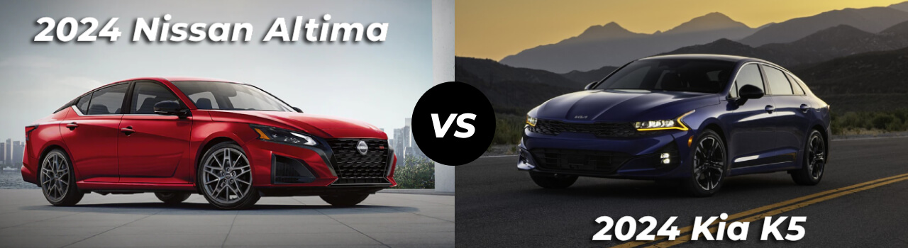 2024 Nissan Altima vs. 2024 Kia K5 in Staunton, VA