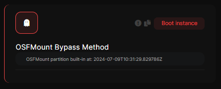 OSFMount Bypass Method detection