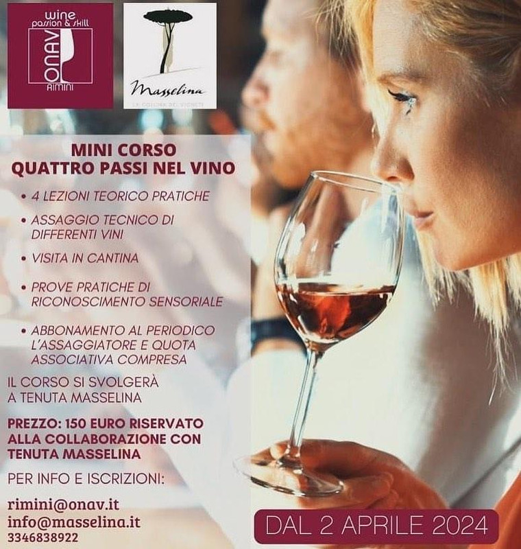 Mini corso Quattro passi nel vino alla Tenuta Masselina