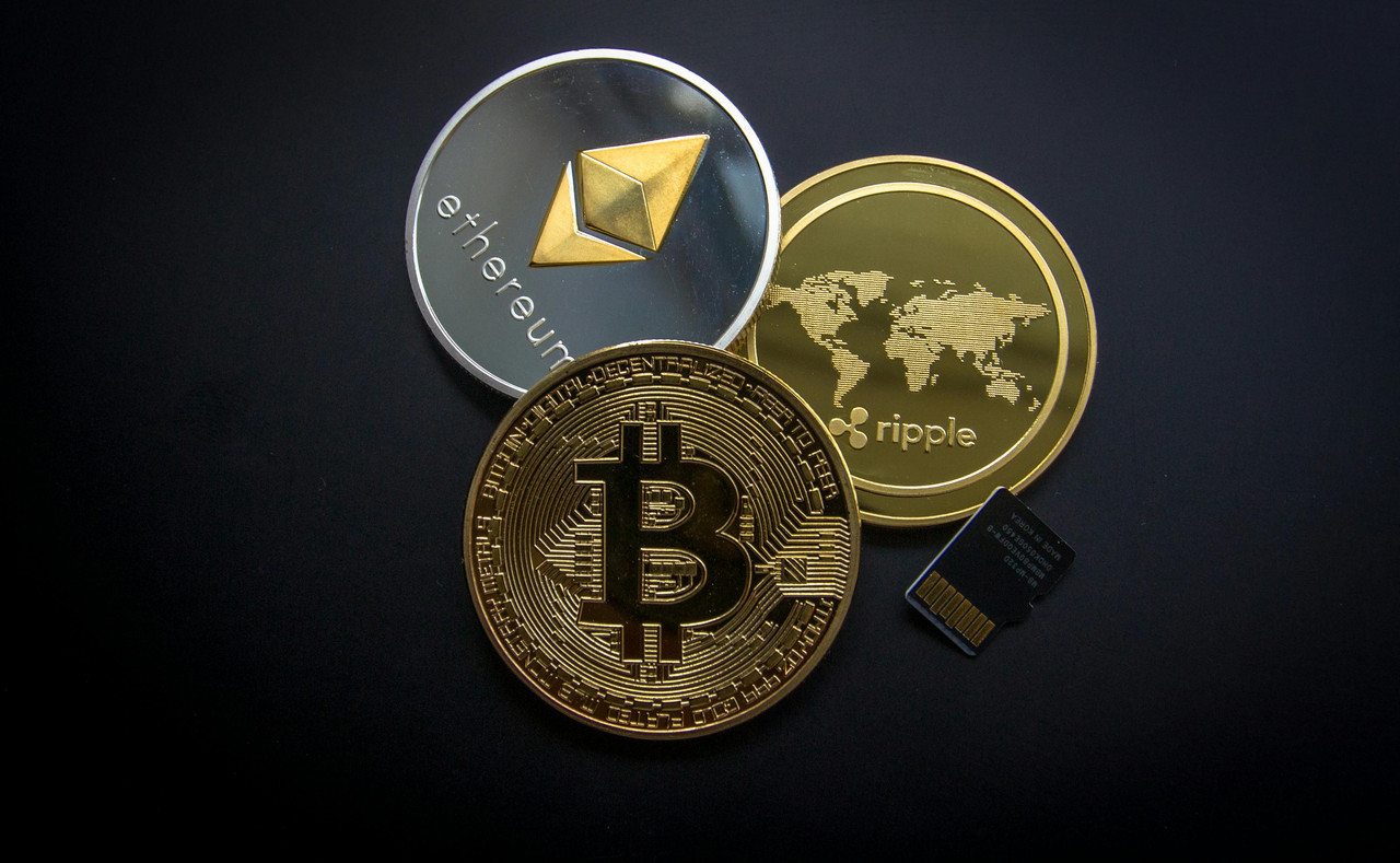 Bitcoin, Ehtereum, Ripple