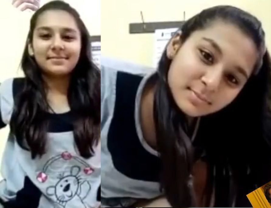 desi cute girlfriend showing her ass on video call closeup