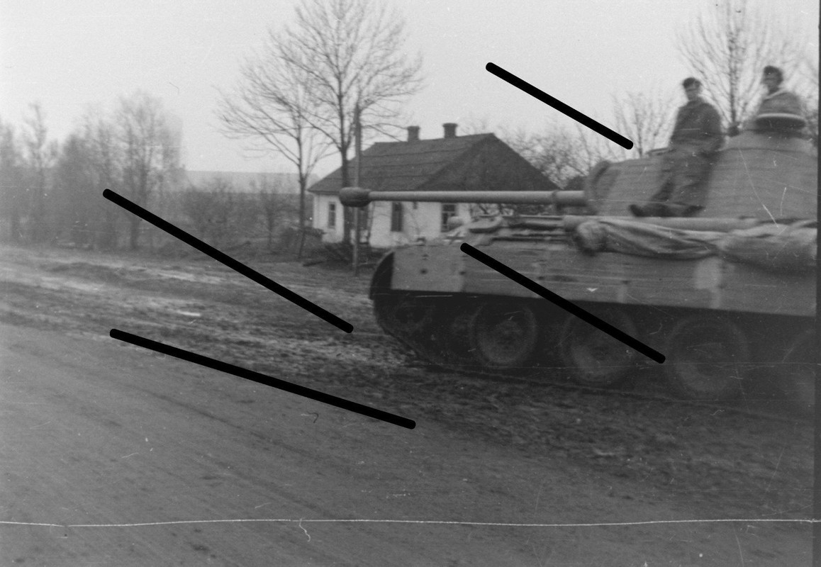Rußland Schwere Panzer-Abteilung Panzer Panther Zimmerit Turm Za