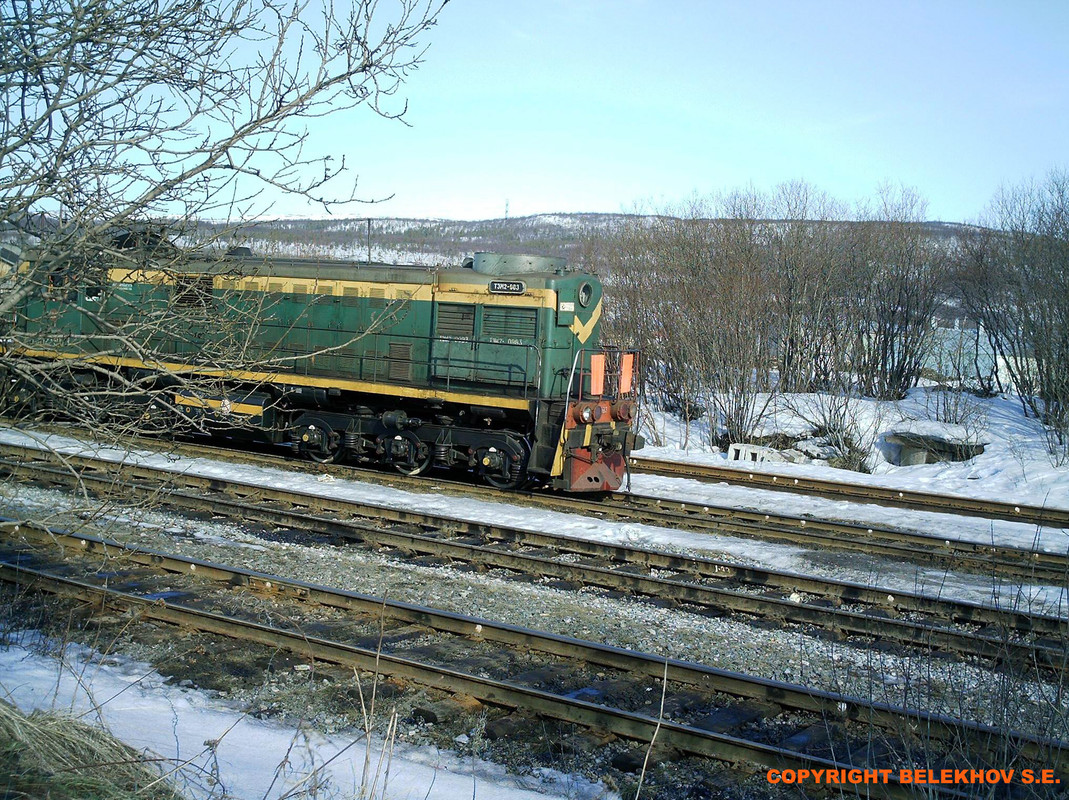 Мурманск, тепловоз Мурманск, тепловоз