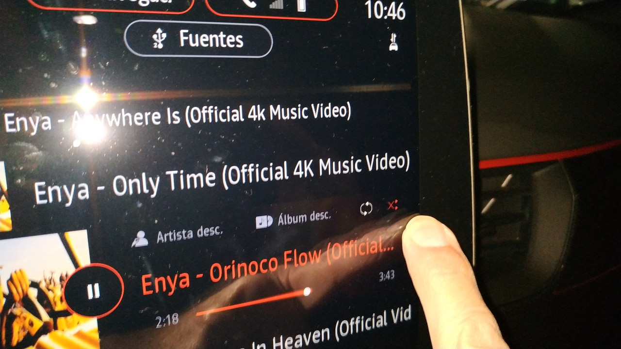 Activación modo aleatorio