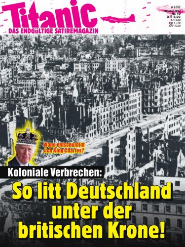 Cover: Titanic Satiremagazin Oktober No 10 2022