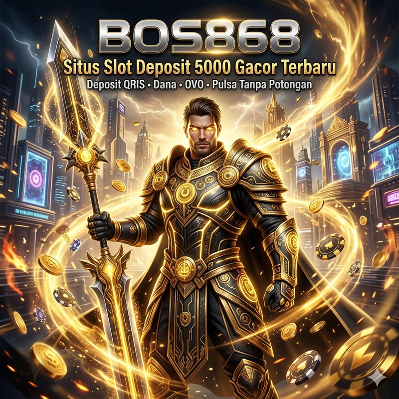 BOS868 : Situs Slot Deposit 5000 Gacor Terbaru Deposit QRIS Dana OVO Pulsa Tanpa Potongan
 image 1