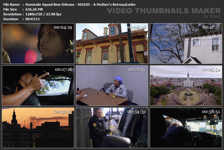 Homicide Squad New Orleans - S01E05 - A Mother's Betrayal.mkv