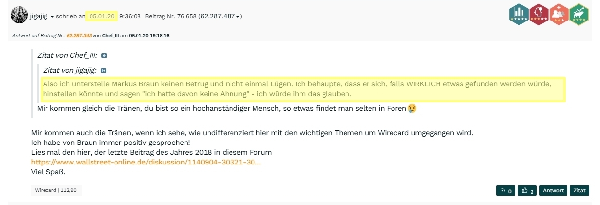 ich würde ihm glauben braun unschuldig