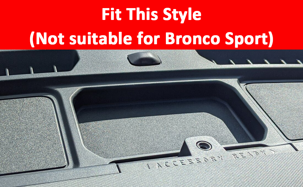 Tapis De Tableau De Bord En Silicone Noir Pour Ford Bronco 2021-2024 – Antidérapant Et Anti-rayures - 12