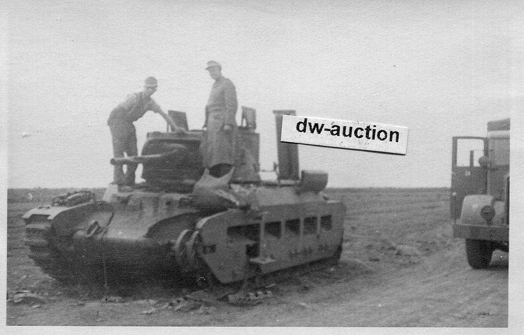 Rußland , englischer Panzer Mark II  Matilda  ze