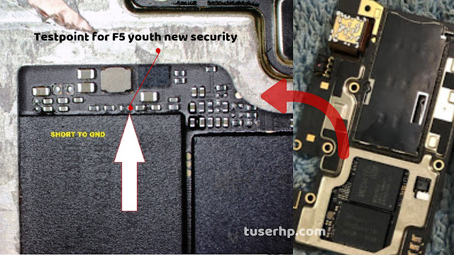 Oppo cph1725 f5 youth new security pin lock remove by