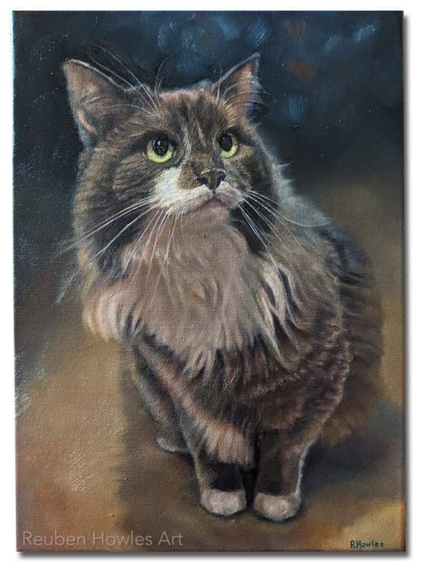 Oil on canvas commission, 2021