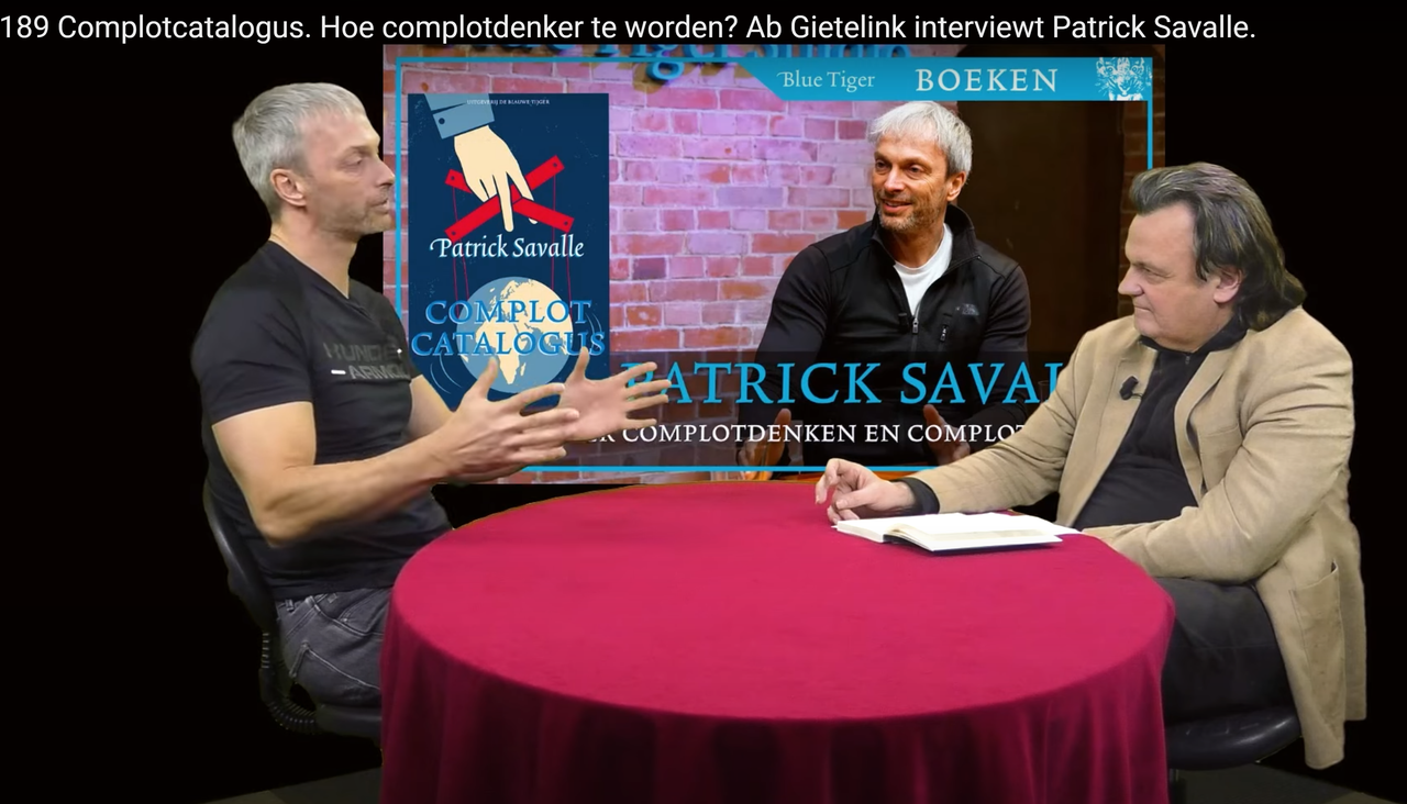 Hoe een complotdenker te worden? Interview Ab Gietelink met Patrick Savalle