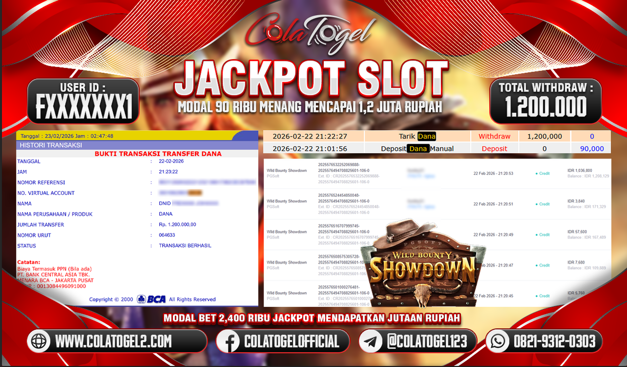 JACKPOT SLOT GACORR!!