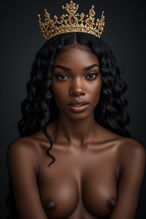 Naked-ebony-Queen-crown-sharp-(19)