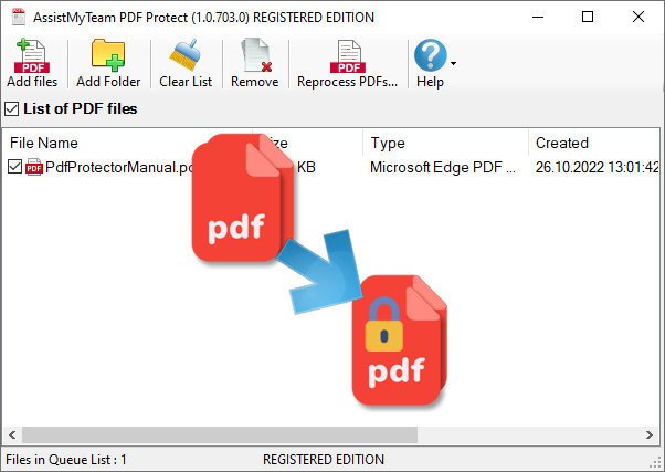 AssistMyTeam PDF Protector v1.0.703.0
