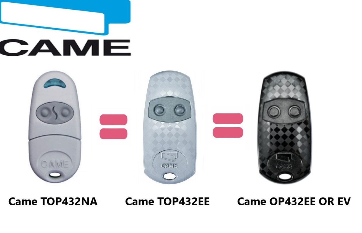 CAME TOP432NA previous model of CAME TOP432EV gate remote control,fob-UK SELLER