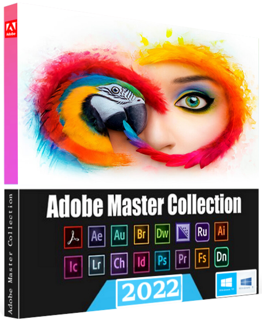 Adobe Master Collection 2022 RUS-ENG v7 (x86/x64) Multilingual by m0nkrus