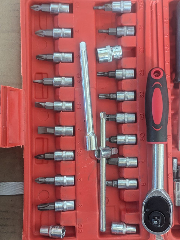 46 Pcs Tool Set - Socket closeup