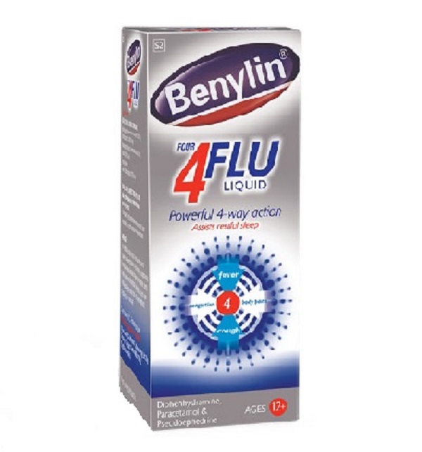 Benylin 4 Flu 100Ml