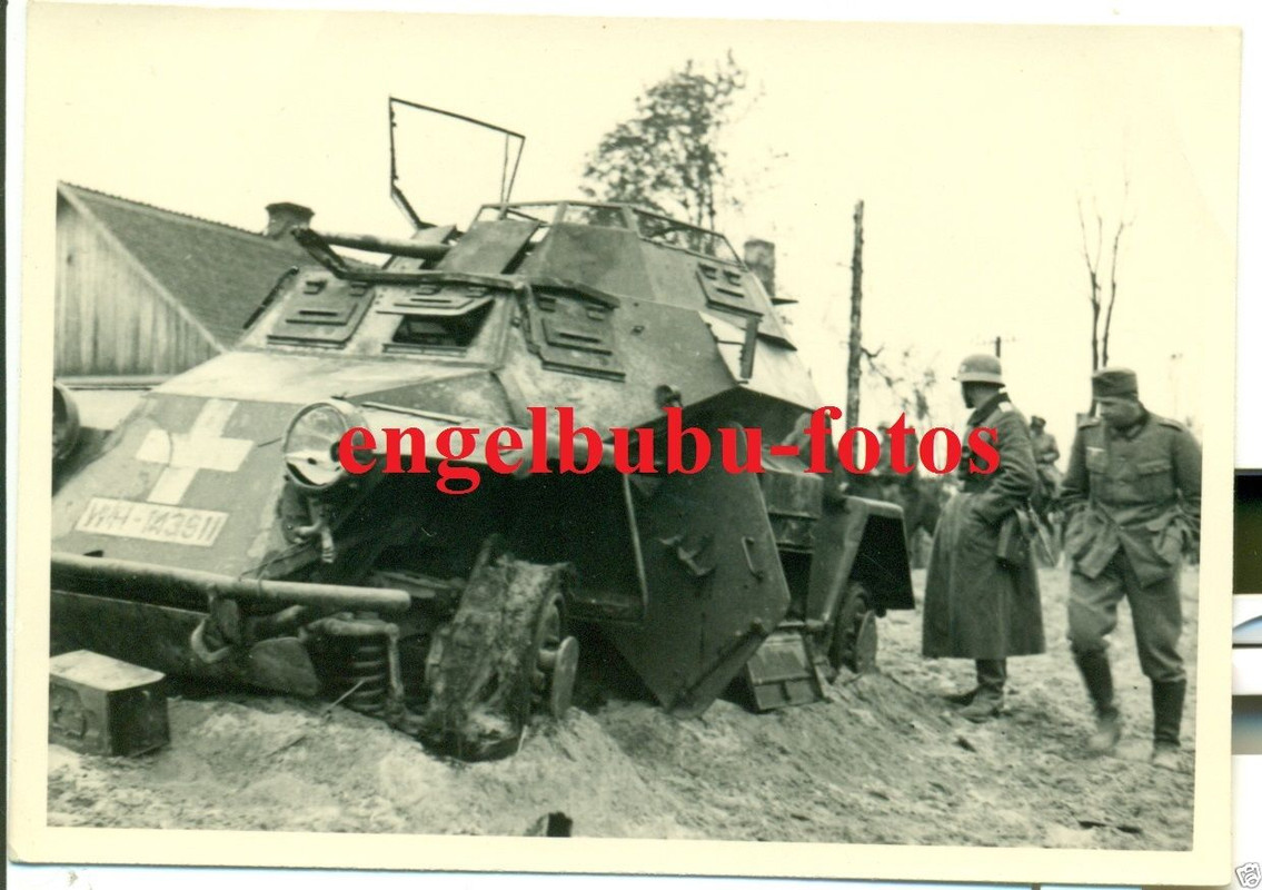 POLEN - PANZER - SPÄHWAGEN - SdKfz 221