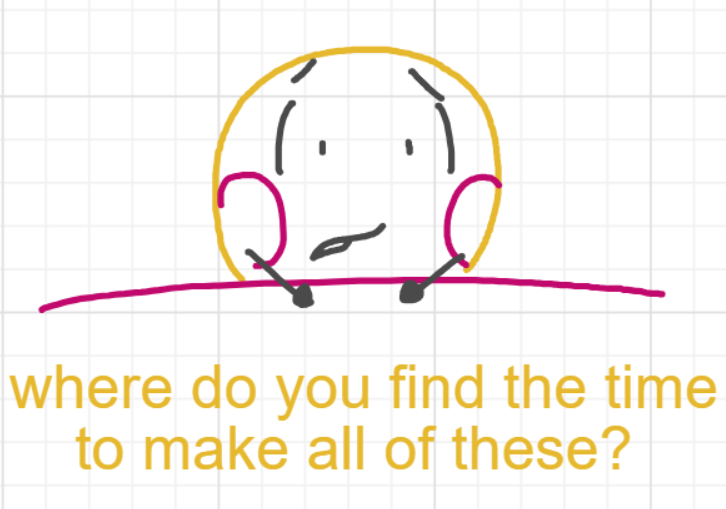 A panel from The Prime Number Few, episode eight of the Board Boards object show by Furretwalk/WalkingFurret.