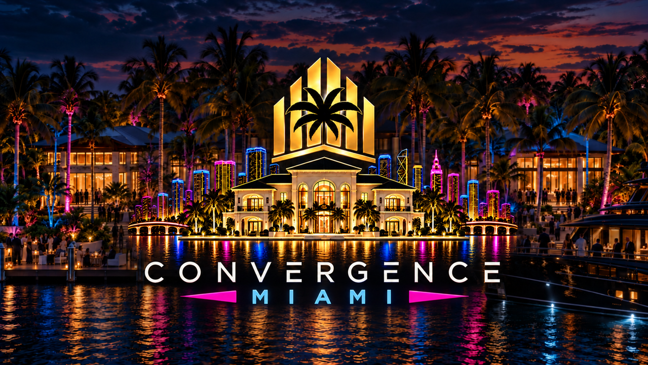 Convergence Miami. December 3, 2026, Art Basel week.