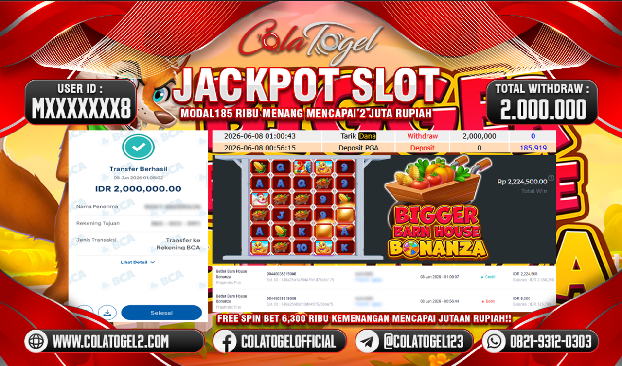 JACKPOT SLOT GACOR!!