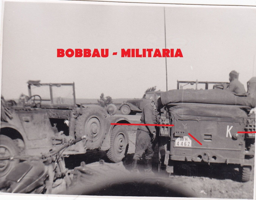 Ukraine 1941 Funk-Kübelwagen Panzer-Armee Kleist