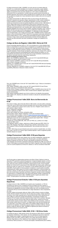 Código Colombia Hoy 1X200RED 130 CO