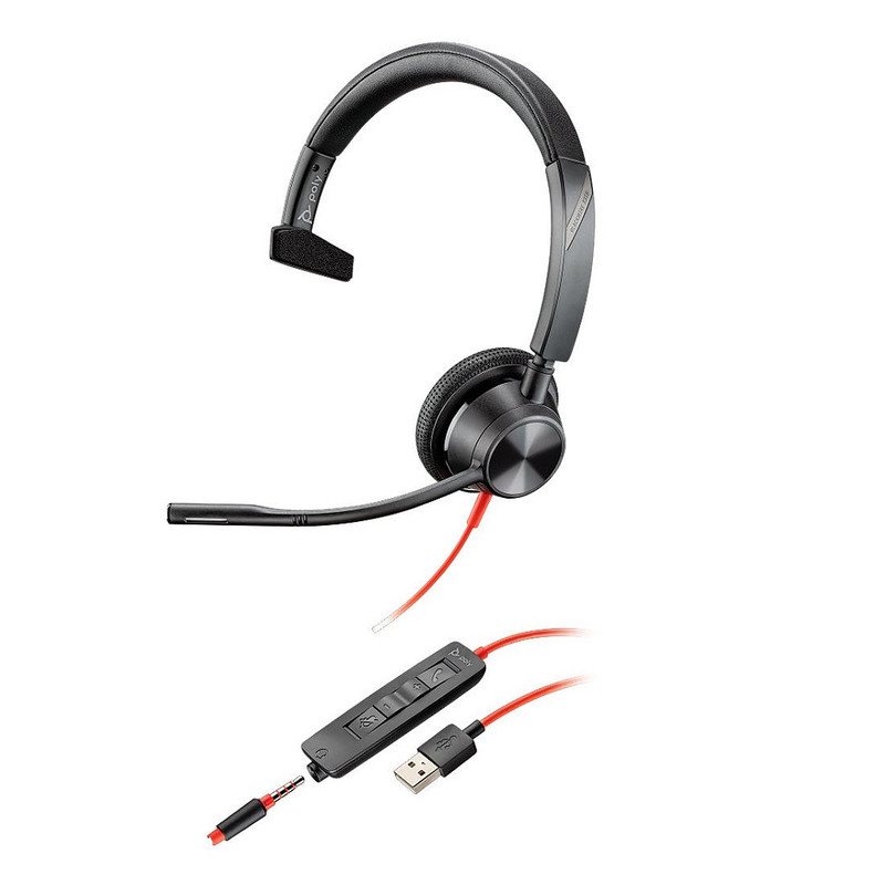 Headset HP Poly Blackwire C3315 USB-A