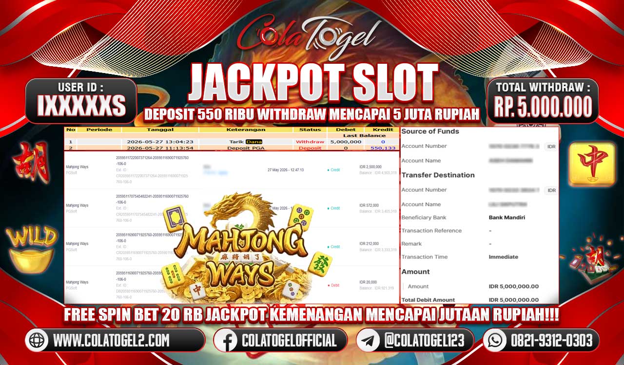 JACKPOT SLOT GACOR!!